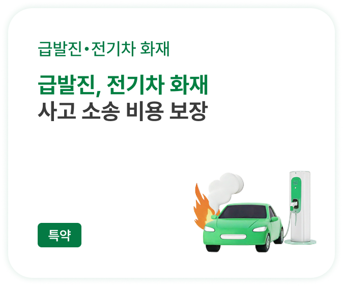 급발진, 전기차 화재 사고 소송 비용 보장
