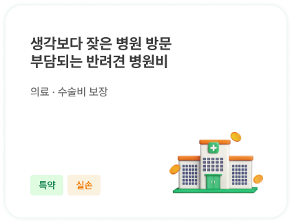생각보다 잦은 병원 방문 | 의료 · 수술비 보장